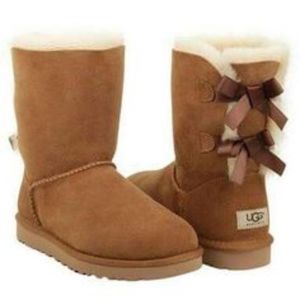 Brown Bowtie UGG's +